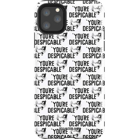 Looney Tunes Daffy Duck Youre Despicable Grid iPhone Cases